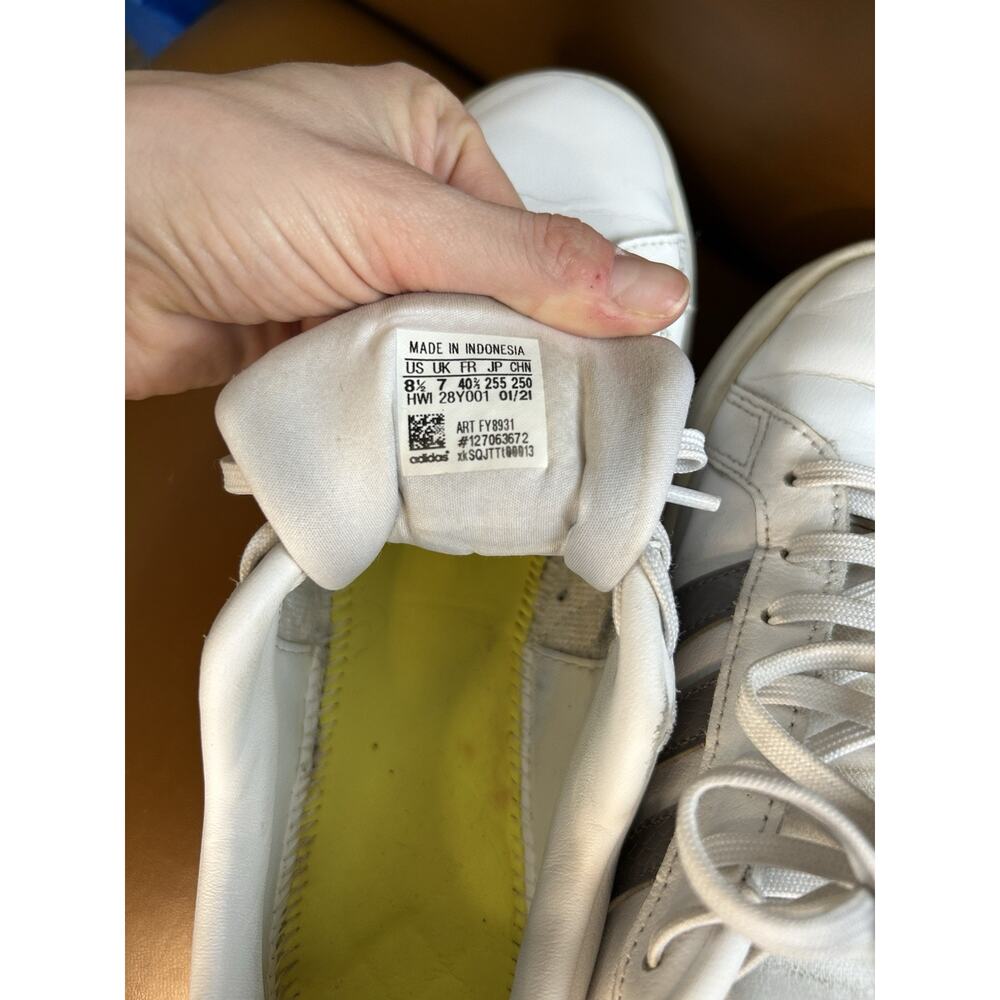 Adidas Grand Court Women’s Athletic Tennis Sneaker Casual Gray White Size 8.5 - Picture 7 of 9
